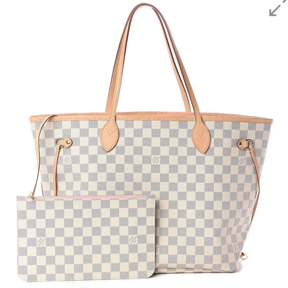 ✨Rose Ballerine Neverfull With Pouch Authentic - Picture 4 of 14